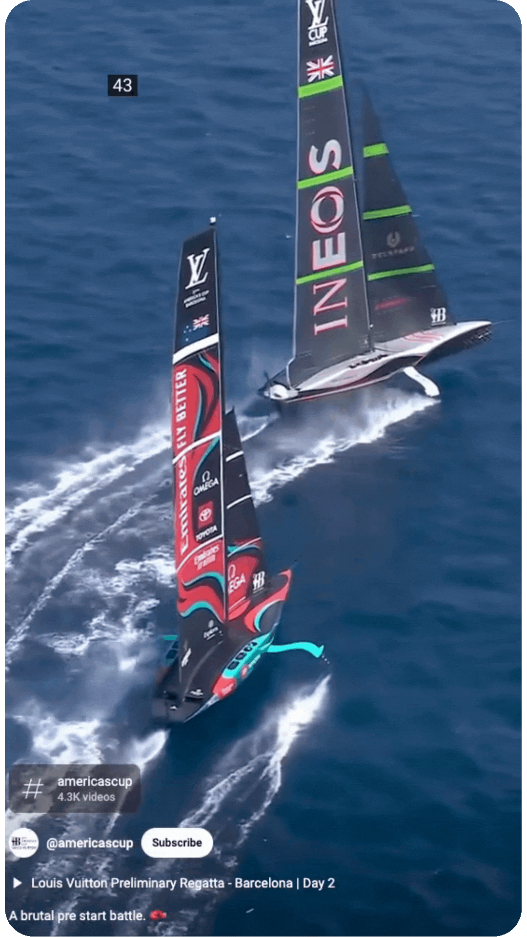 americas cup youtube