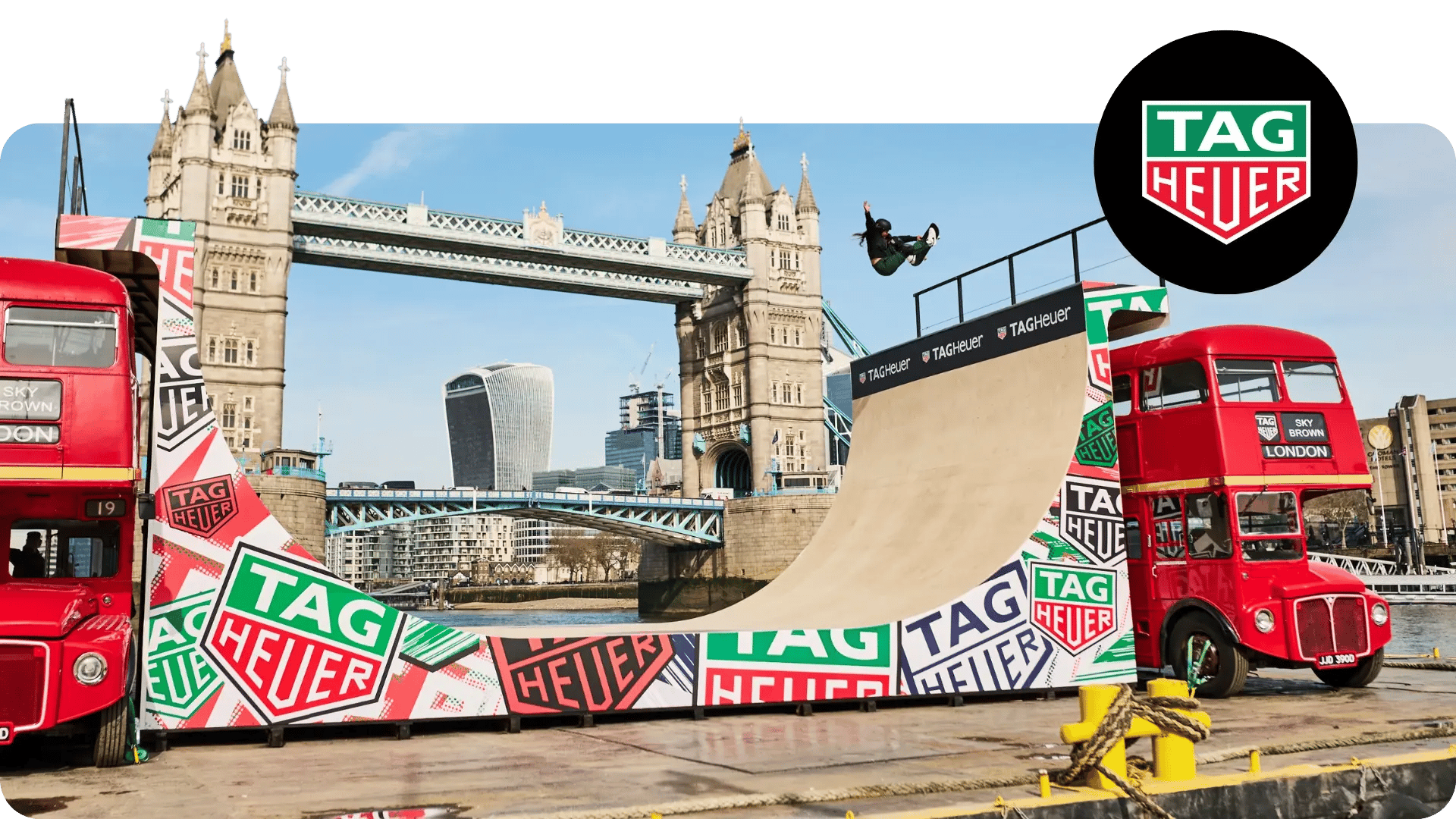 tag heuer x sky brown